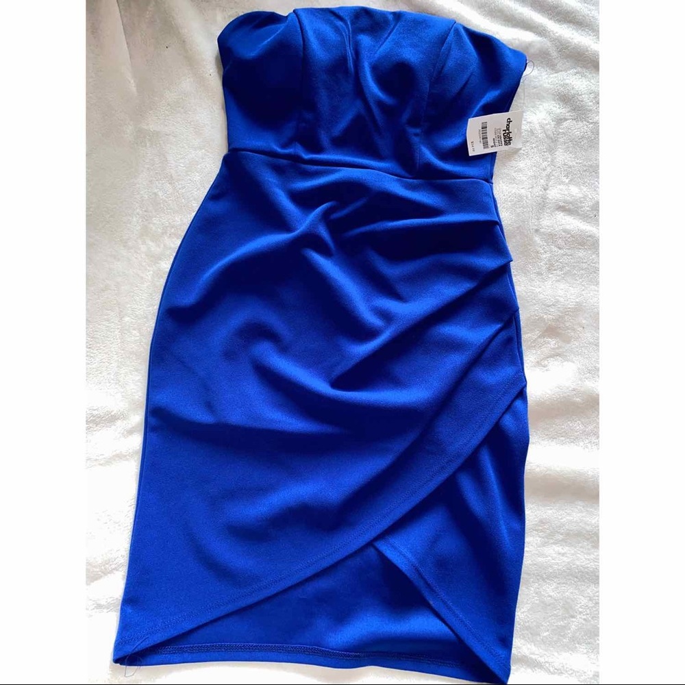 NWT Charlotte Russe Blue Mini Dress
